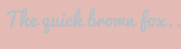 Image with Font Color B3C0C6 and Background Color E3BAB4